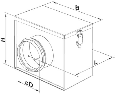 Монтажные и габаритные размеры клапана гравитационного ВЕНТС КГ 200 Монтажные и габаритные размеры клапана гравитационного ВЕНТС КГ 200