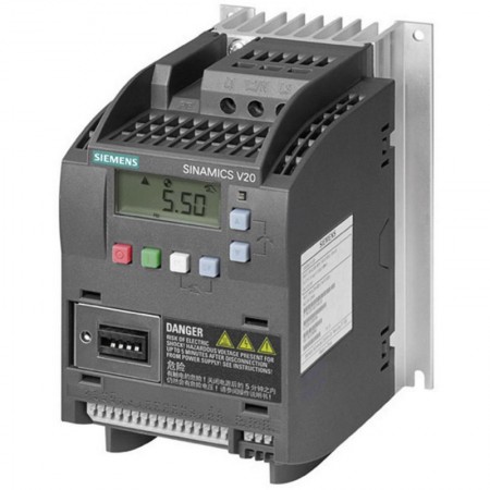 Частотный преобразователь Siemens SINAMICS V20 6SL3210-5BE13-7UV0 0,37 кВт/3 фаз.