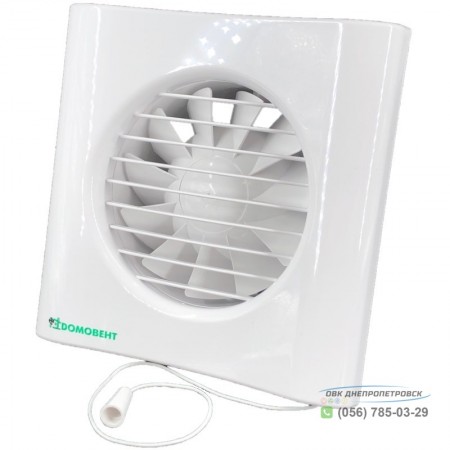 Вытяжной вентилятор Домовент 100 Тиша В Вытяжной вентилятор Домовент 100 Тиша В