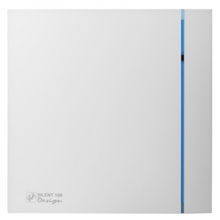 Вытяжной вентилятор Soler&Palau SILENT-100 CHZ SILVER DESIGN - 3C