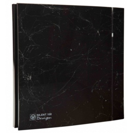 Вытяжной вентилятор Soler&Palau SILENT-100 CZ MARBLE BLACK DESIGN - 4C