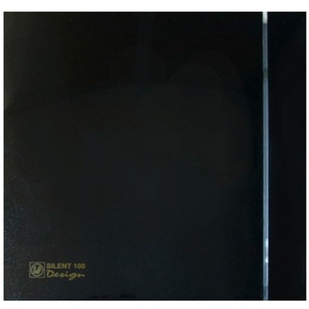 Вытяжной вентилятор Soler&Palau SILENT-100 CZ BLACK DESIGN - 4C