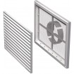 Приточно-вытяжная решетка ВЕНТС МВ 170 ВДс