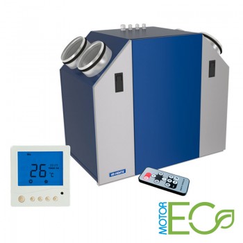 Приточно-вытяжная установка ВЕНТС ВУТ 350 ЭУ ЕС с рекуперацией тепла