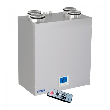 Приточно-вытяжная установка ВЕНТС ВУТ 300 ЭВ мини ЕС с рекуперацией тепла