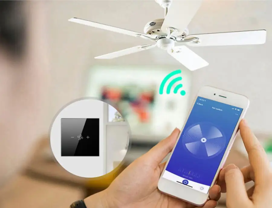 ᐉ Умный Wi-Fi Регулятор скорости вентилятора купить в Днепре, Украине