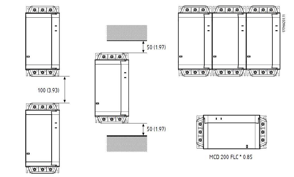 Монтаж устройства плавного пуска Danfoss MCD 201 7,5 кВт - 175G5165