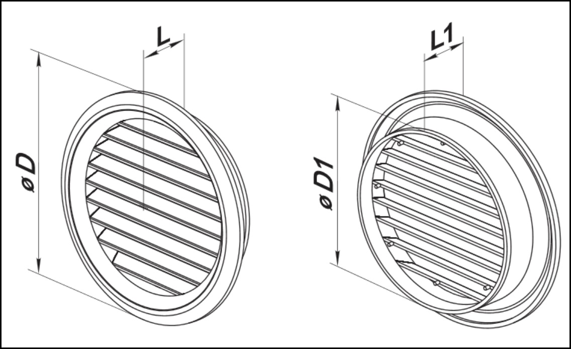 Вентиляционная решетка рисунок