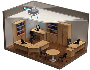 Вариант применения вентилятора Вентс ВП 125 К Вариант применения вентилятора Вентс ВП 125 К